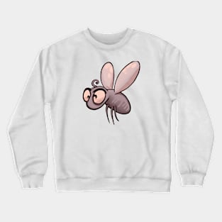 Cute Fly Drawing Crewneck Sweatshirt